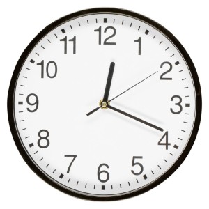 Zegar na ścianę V3448-03 (kolor: czarny)