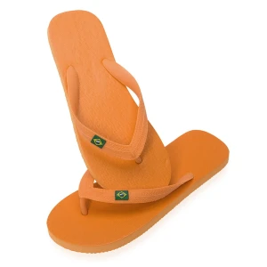 Klapki V7690-07M (kolor: pomarańczowy)