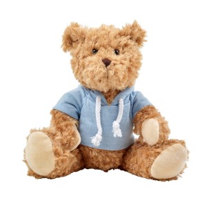 Miś pluszowy z bluzą V7320-23 /kolor: błękitny/