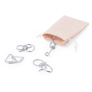 Gra zręcznościowa, 4 el. V7323-32 /kolor: srebrny/