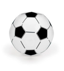 Dmuchana piłka plażowa V6341-02 (kolor: biały)