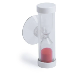 Minutnik pod prysznic V7923-05 (kolor: czerwony)