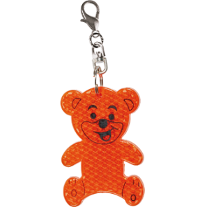 Brelok – odblask (kolor: pomarańczowy)