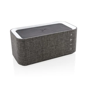 Bezprzewodowy głośnik 6W i ładowarka bezprzewodowa 5W Vogue P328.072 /kolor: szary/