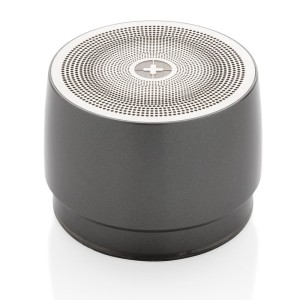 Basowy głośnik bezprzewodowy 5W Swiss Peak P329.262 /kolor: szary/
