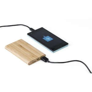 Power bank 4000 mAh V0339-16 /kolor: brązowy/