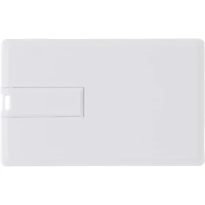Pamięć USB "karta kredytowa" 32 GB V0343-02 /kolor: biały/