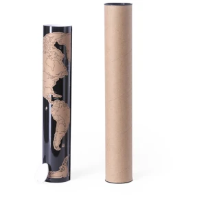 Mapa świata, zdrapka V7391-00 /kolor: neutralny/