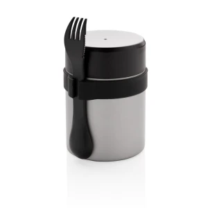 Próżniowy pojemnik na żywność 400 ml z powłoką ceramiczną Bogota P432.971 /kolor: srebrny/