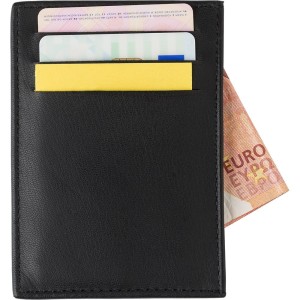 Etui na karty kredytowe, ochrona przed RFID V9916-03 (kolor: czarny)