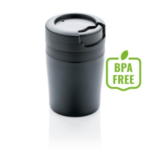 Kubek podróżny 160 ml Coffee to go P432.921 /kolor: czarny/