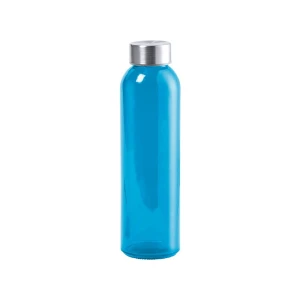 Szklana butelka sportowa 500 ml V0855-11 /kolor: niebieski/