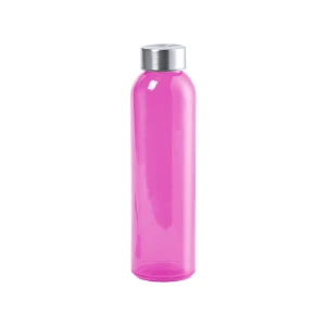Szklana butelka sportowa 500 ml V0855-31 /kolor: fuksja/