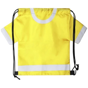 Worek ze sznurkiem "koszulka kibica", rozmiar dziecięcy V8173-08 /kolor: żółty/