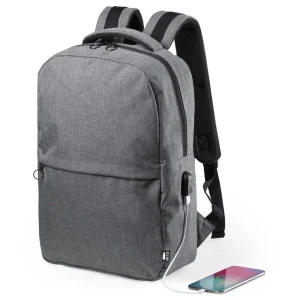 Plecak na laptopa 15", rPET V8157-19 /kolor: szary/