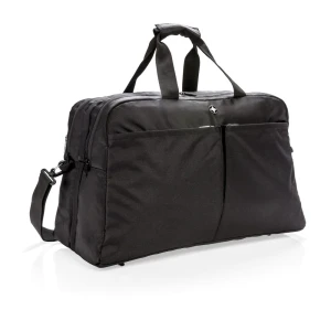 Torba podróżna otwierana jak walizka Swiss Peak, ochrona RFID P762.271 /kolor: czarny/