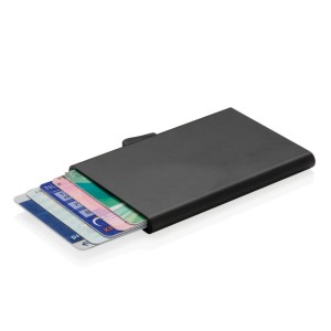 Etui na karty, ochrona RFID P820.491 /kolor: czarny/