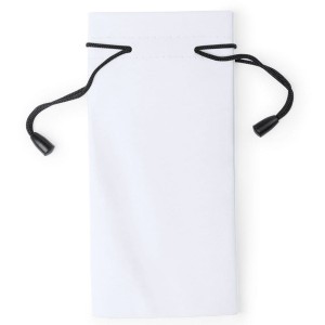 Pokrowiec na okulary V8615-02 /kolor: biały/