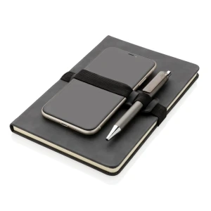 Notatnik A5, twarda okładka (kolor: szary) P774.232