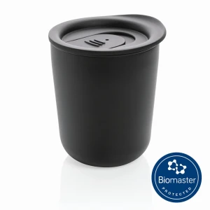 Antybakteryjny kubek podróżny 250 ml (kolor: czarny) P432.091