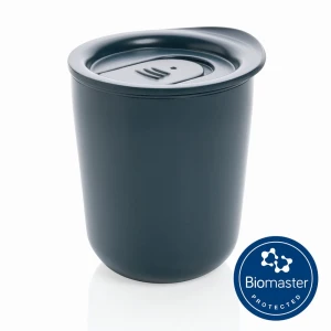 Antybakteryjny kubek podróżny 250 ml (kolor: niebieski) P432.095