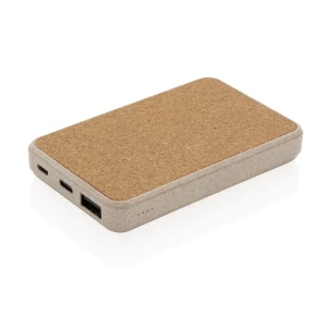 Power bank 5000 mAh (kolor: brązowy) P322.229