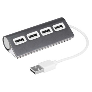 Hub USB V3447-19 (kolor: szary)