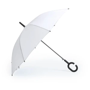 Wiatroodporny parasol, rączka C V0492-02 (kolor: biały)