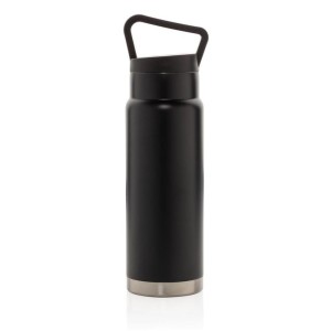 Próżniowa butelka sportowa 680 ml (kolor: czarny) P436.921