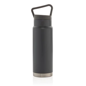 Próżniowa butelka sportowa 680 ml (kolor: szary) P436.922