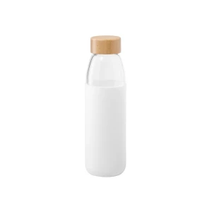 Szklana butelka sportowa 550 ml (kolor: biały) V0981-02