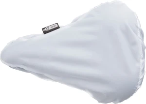 Osłona na siodełko rowerowe RPET (kolor: biały) V7257-02