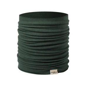 Osłona na twarz i szyję, komin z bawełny organicznej (kolor: zielony) V7116-06