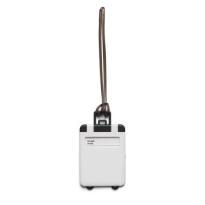 Zawieszka do bagażu V4172-02 (kolor: biały)