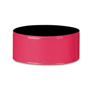 Opaska odblaskowa samozaciskowa - różowa 006