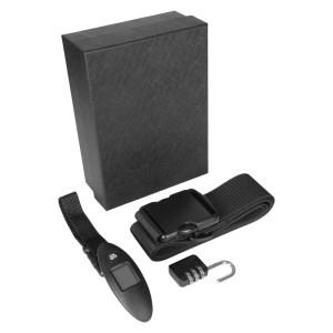 Mauro Conti zestaw podróżny V4999-03 (kolor: czarny)