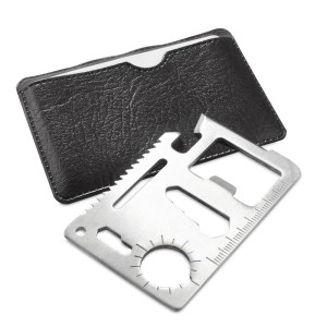 Narzędzie wielofunkcyjne w etui V7759-32 (kolor: srebrny)