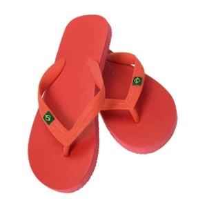 Klapki V7690-05M (kolor: czerwony)