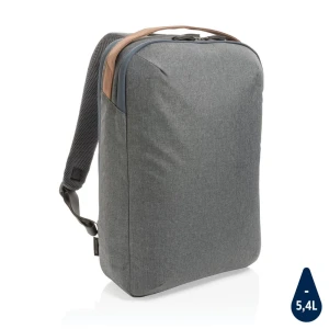 Plecak na laptopa 15.6" Swiss Peak AWARE™ rPET P762.912 /kolor: szary/