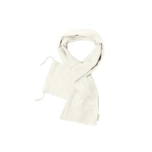 Szalik z bawełny organicznej V7195-00 /kolor: neutralny/