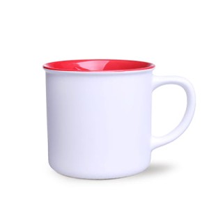 Kubek  310 ml Loft Pure M/460 (biały mat-czerwony)