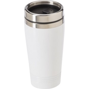 Kubek podróżny 450 ml V4876-02 /kolor: biały/