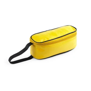 Pudełko śniadaniowe ok. 500 ml, torba termoizolacyjna V9970-08 /kolor: żółty/