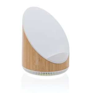 Głośnik bezprzewodowy 5W, szybka ładowarka bezprzewodowa 15W P329.449 /kolor: brązowy/
