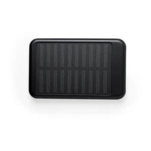 Power bank 4000 mAh, ładowarka słoneczna V8387-03 /kolor: czarny/