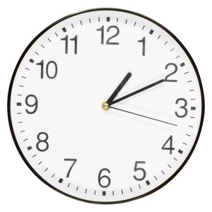 Zegar na ścianę V3449-03 (kolor: czarny)