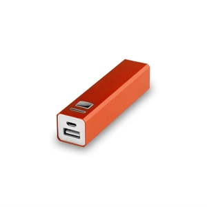 Power bank 2200 mAh V3336-07 (kolor: pomarańczowy)