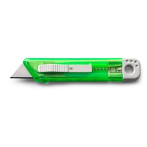 Nóż do tapet z mechanizmem zabezpieczającym V5633-10 (kolor: zielony)
