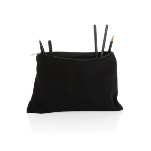 Piórnik Impact AWARE™, niebarwiona bawełna z recyklingu P820.771 /kolor: czarny/