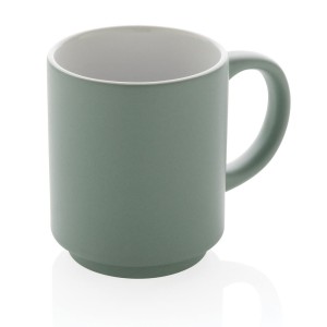 Kubek ceramiczny 180 ml P434.077 /kolor: zielony/